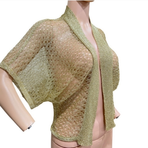Gold and chic cardigan - Picture 3 of 6